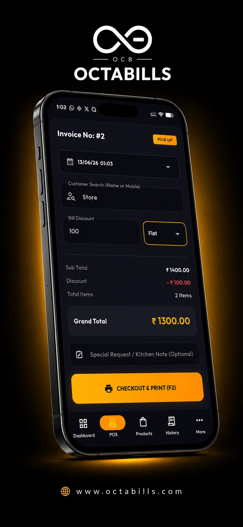 Fast Bills, Fast Sales